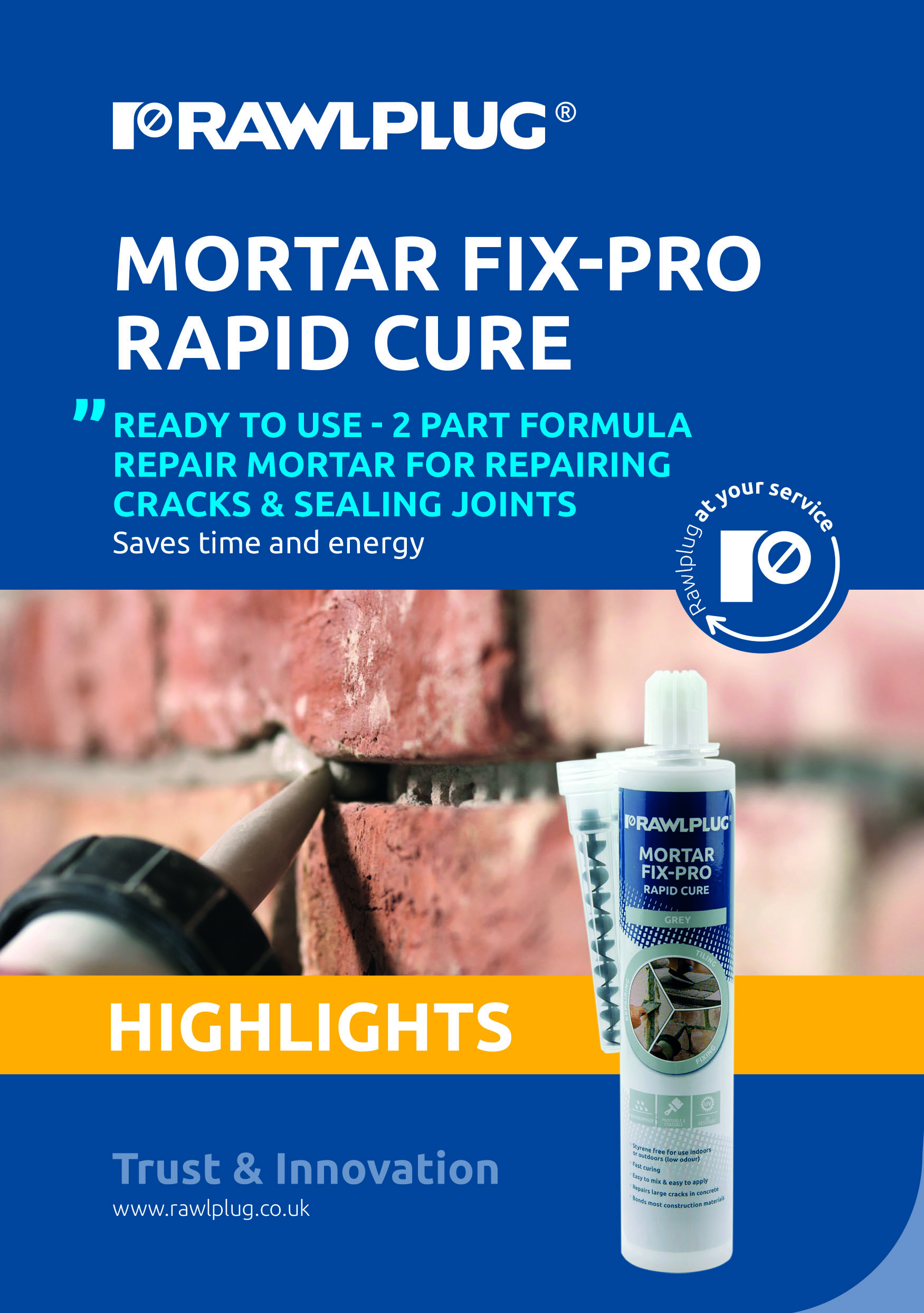 Rawlplug Mortar Fix-Pro