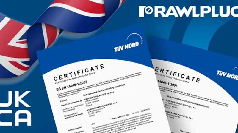 UKCA certification at Rawlplug’s Łańcucka Fabryka Śrub