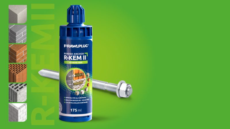 R-KEM-II: Rawlplug Polyester Chemical Anchor – Innovation in Stability and Versatility