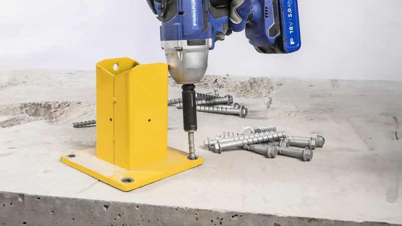 R-HLX – innovative concrete screw in the range of mechanical anchors